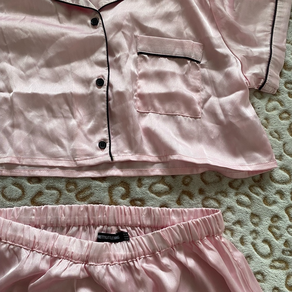 Pretty Little Thing Silk Pj Set